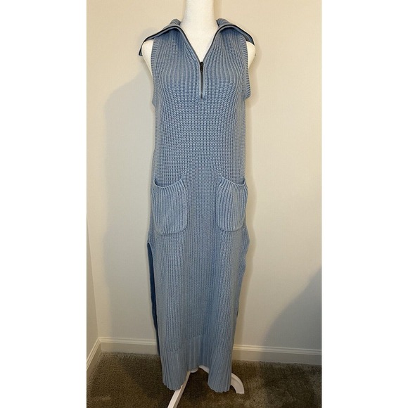 Free People Blue Maxi Dress - Picture 11 of 11